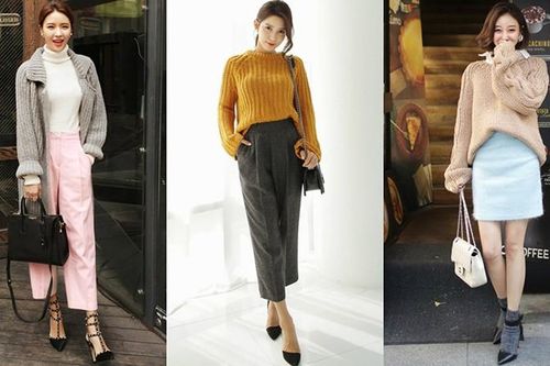 Cách phối đồ mùa đông ấm áp và sành điệu cho chị em công sở