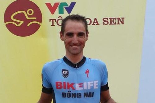 Loic Desriac đoạt áo vàng chặng 2 giải đua xe đạp VTV Cup