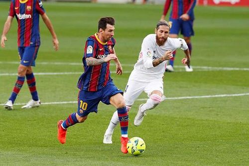Xem lại pha tắc bóng đỉnh cao ngăn Messi ghi bàn của Sergio Ramos