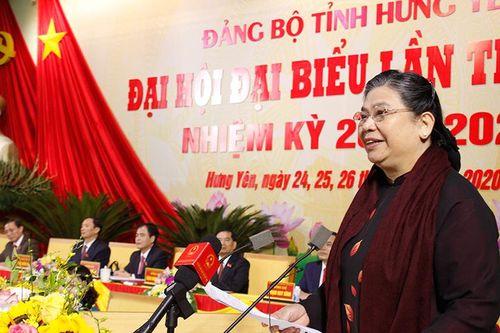 Khai mạc Đại hội Đại biểu Đảng bộ tỉnh Hưng Yên lần thứ 19