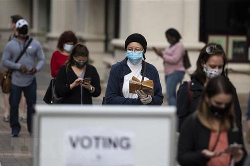 Bầu cử Mỹ 2020: Hơn 53,5 triệu cử tri đã bỏ phiếu sớm