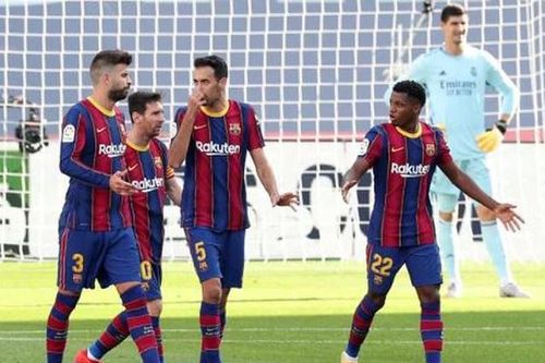 Ansu Fati thành cầu thủ trẻ nhất lịch sử ghi bàn, Barca vẫn bị Real 'làm gỏi'