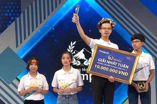 Nam sinh Hà Nội lập kỉ lục mới tại Đường lên đỉnh Olympia