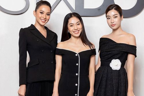 Tiểu Vy-Đỗ Mỹ Linh cùng diện sắc đen bí ẩn và quyến rũ, đọ sắc dàn mỹ nhân trên thảm đỏ