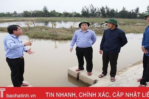 Công điện khẩn ứng phó với diễn biến thời tiết nguy hiểm ở Hà Tĩnh