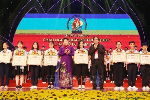 Đại hội Cháu ngoan Bác Hồ toàn quốc lần thứ IX: Vinh danh những 'bông hoa nghìn việc tốt'