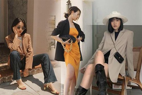 Kiểu áo diện từ hè sang thu, tuy đơn giản mà phối được cả 'tá' bộ, nhìn là mê