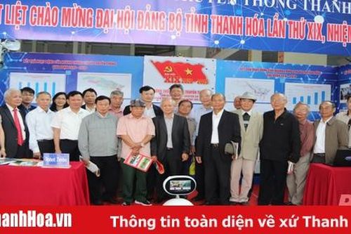 Thành viên CLB Hàm Rồng tham quan Hội chợ - Triển lãm thành tựu kinh tế - xã hội tỉnh Thanh Hóa