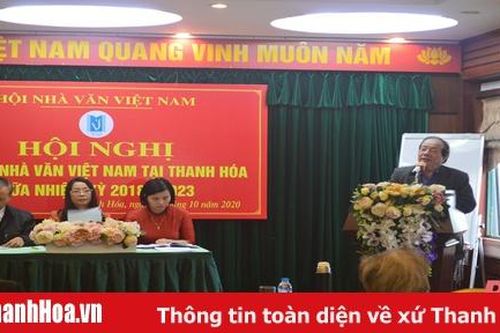 Hội nghị Chi hội Nhà văn Việt Nam tại Thanh Hóa giữa nhiệm kỳ 2018 – 2023