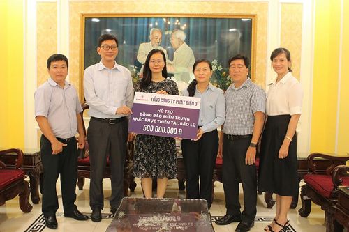 EVNGENCO 3: Cùng cả nước hướng về miền Trung
