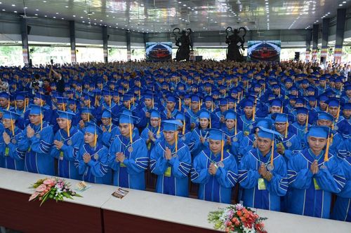Học viện Phật giáo VN tại TP.HCM : Trang trọng lễ tốt nghiệp Cử nhân, Thạc sĩ Phật học