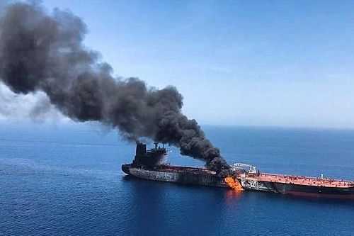 Nổ trên tàu chở dầu của Nga ở Biển Azov