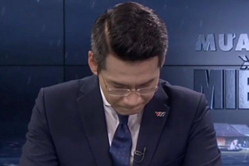 BTV VTV ngưng dẫn 30 giây ở chương trình trực tiếp về miền Trung
