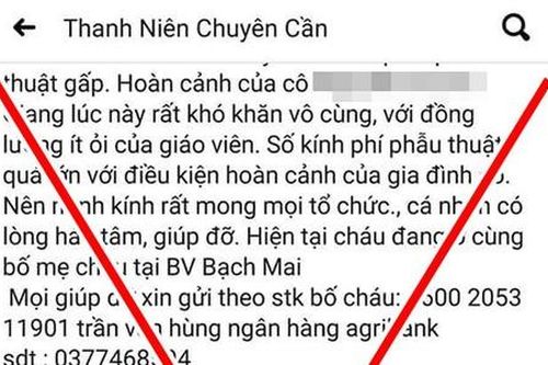 Mạo danh người nổi tiếng kêu gọi từ thiện, xử lý thế nào?