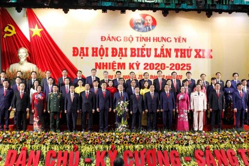 Đại hội Đảng bộ tỉnh Hưng Yên lần thứ 19 kết thúc thành công