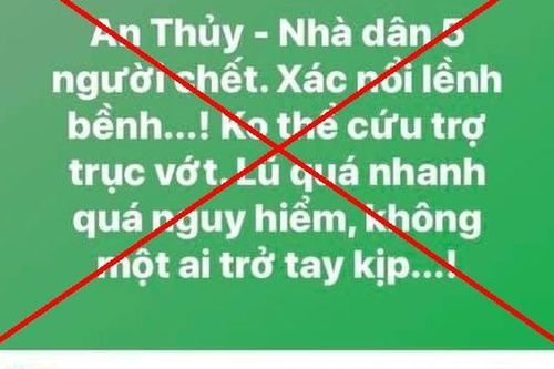 Quảng Bình: Bị phạt vì đăng tin sai sự thật về mưa lũ