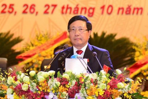 Phó Thủ tướng Phạm Bình Minh chỉ đạo Đại hội Đảng bộ Hải Dương