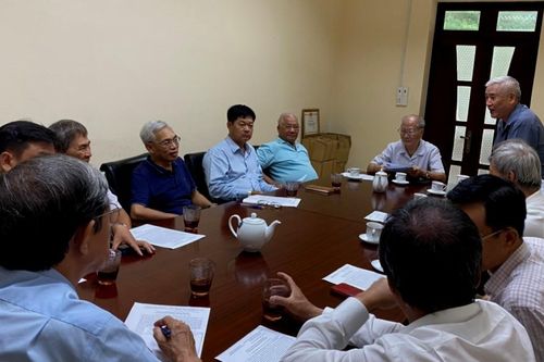 Lãnh đạo VPA làm việc tại Chi hội Dầu khí Vũng Tàu