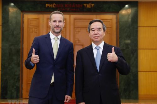 Trưởng ban Kinh tế Trung ương tiếp Tổng giám đốc DFC Hoa Kỳ