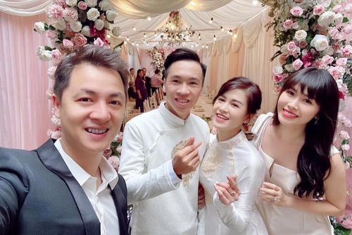 Vợ chồng Đăng Khôi mừng đám hỏi em gái ruột, nhan sắc cô dâu khiến cộng đồng mạng xuýt xoa