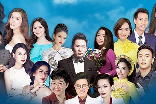Dàn sao hát không cát-xê trong đêm nhạc gây quỹ ủng hộ miền Trung