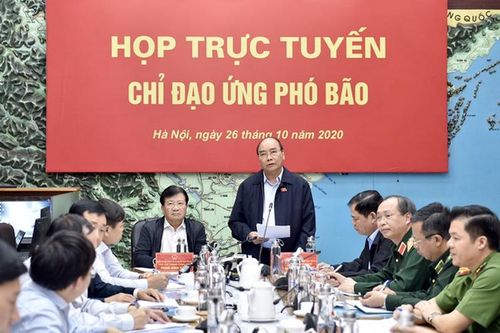 Ứng phó cơn bão số 9: Cần đảm bảo an toàn tính mạng của người dân