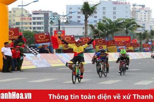 Giải đua xe đạp VTV - 2020: Nguyễn Dương Hồ Vũ về nhất chặng Hà Nam - Thanh Hóa