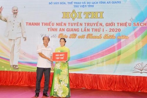 Hội thi Thanh thiếu niên tuyên truyền, giới thiệu sách tỉnh An Giang