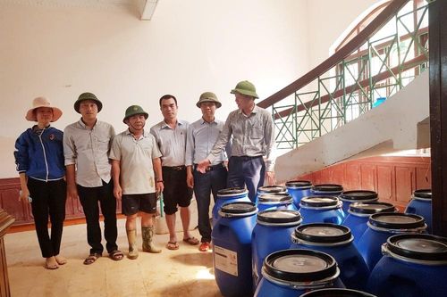 Quảng Bình: Hỗ trợ hóa chất xử lý nước sinh hoạt cho người dân