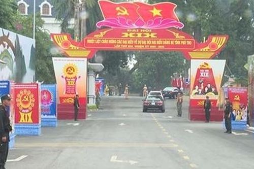 Đảm bảo tuyệt đối an toàn đại hội Đảng bộ tỉnh Phú Thọ lần thứ XIX