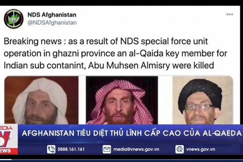 Thủ lĩnh cấp cao của Al-Qaeda bị tiêu diệt