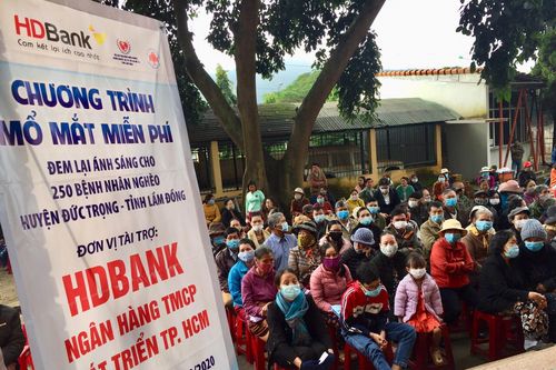 HDBank tiếp tục tài trợ kinh phí phẫu thuật cho 300 bệnh nhân nghèo