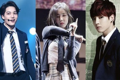 BTS bị EXO 'vượt mặt' trong BXH 5 nhóm nhạc Kpop diện 'concept' đồng phục học sinh