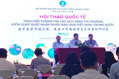 Xuất nhập khẩu nông sản Việt Nam-Trung Quốc đạt hơn 9,8 tỷ USD
