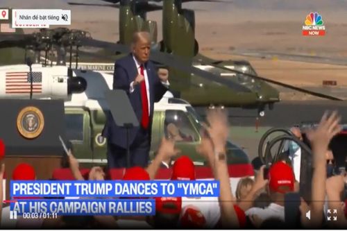 Điệu nhảy lắc lư của Tổng thống Trump