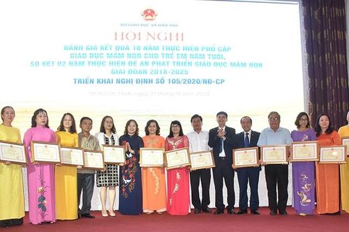 Phổ cập GD Mầm non cho trẻ 5 tuổi - thành tựu bạn bè thế giới đánh giá cao