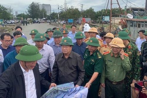 Hình ảnh Thừa Thiên Huế - Phú Yên hối hả ứng phó bão số 9