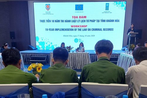 Tọa đàm về thi hành Luật Lý lịch tư pháp tại tỉnh Khánh Hòa