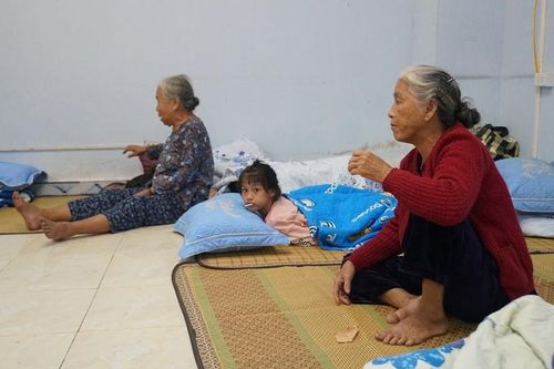 Bên trong nơi trú ẩn tránh bão có sức chứa 4.000 người ở Quảng Ngãi