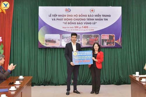 Tập đoàn Med Group trao 1,5 tỷ đồng ủng hộ đồng bào miền Trung