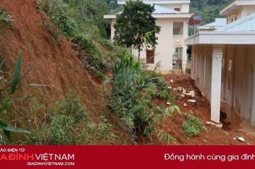 Sạt lở đất ở Quảng Nam, 50 cán bộ chiến sỹ khẩn cấp di dời