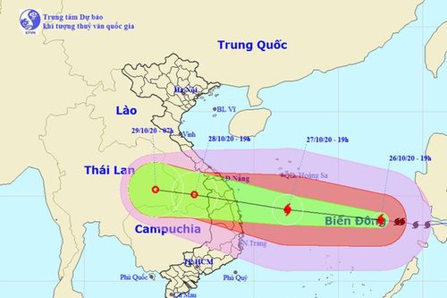Nghệ An ra công điện ứng phó với bão số 9