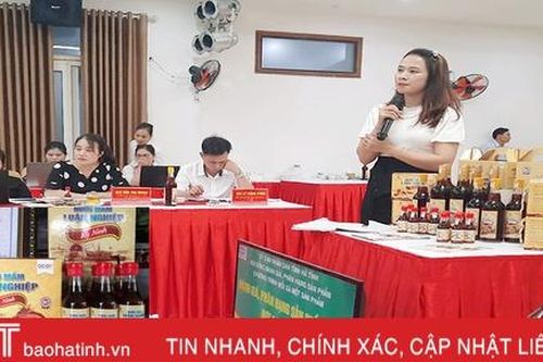 Nâng 'sao' sản phẩm OCOP Hà Tĩnh - cho những thương hiệu vươn xa
