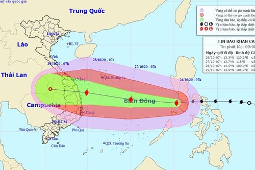 Bộ Công Thương ra công điện khẩn ứng phó với bão số 9 - MOLAVE