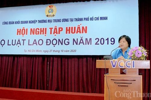 Công đoàn Khối DNTMTƯ tại TP. Hồ Chí Minh: Tập huấn Bộ Luật Lao động năm 2019