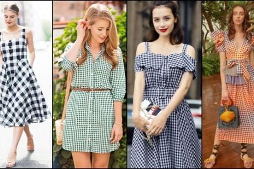 Họa tiết Gingham mang đến những gợi ý phối đồ sang trọng, tinh tế