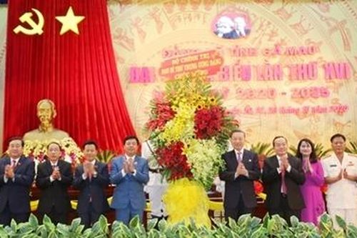 Khai mạc Đại hội đại biểu Đảng bộ tỉnh Cà Mau