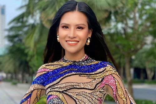 Thái Thị Hoa khoe dáng gợi cảm trong trang phục dạ hội thi 'Miss Earth 2020'