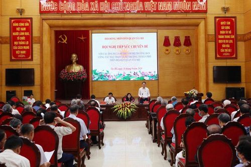 Tăng cường tiếp xúc cử tri chuyên đề