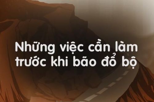 Những việc cần làm trước khi bão đổ bộ